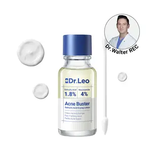Dr.Leo Drying Lotion | Pimple Treatment & Body Acne Treatment | Visibly Shrinks Pimples in 24 Hours & Helps Fade Acne Marks in 7 Days | With 1.8% Encapsulated Salicylic Acid, 4% Niacinamide & 10% Sulfur (20ml) #mothersdaygift #Summervibes