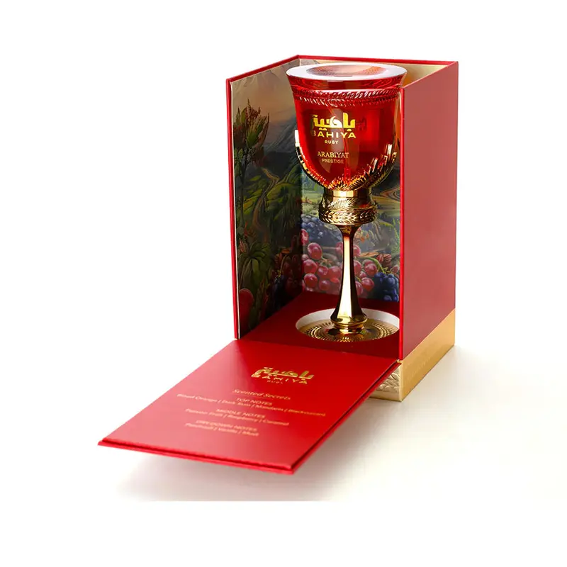 BAHIYA RUBY WOMEN EDP- 100ML (3.4oz) BY ARABIYAT PRESTIGE Eau De Parfume Bold Fragrance