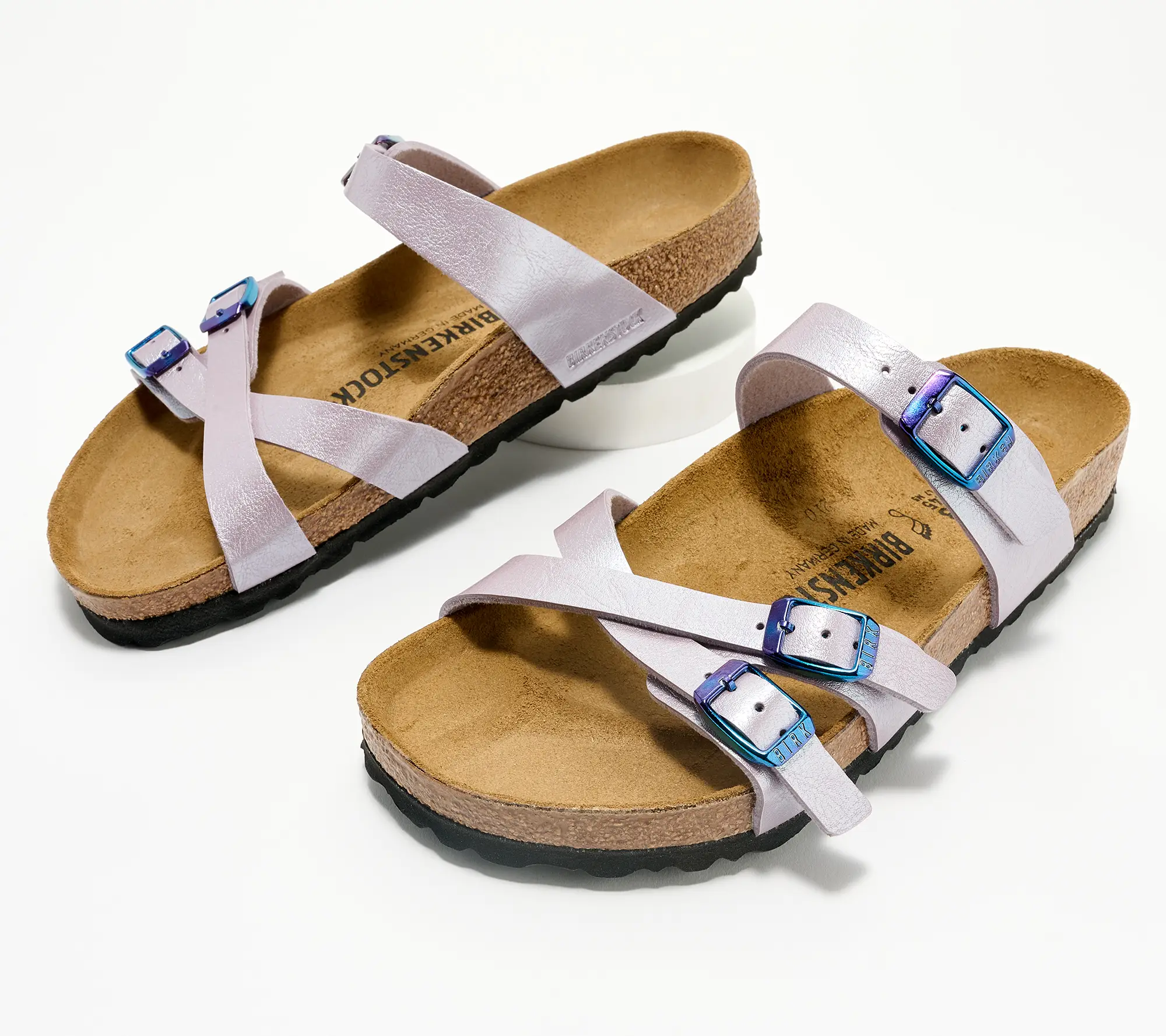 Birkenstock Recovery Three-Strap Slide Sandal - Franca Footwear Shoe