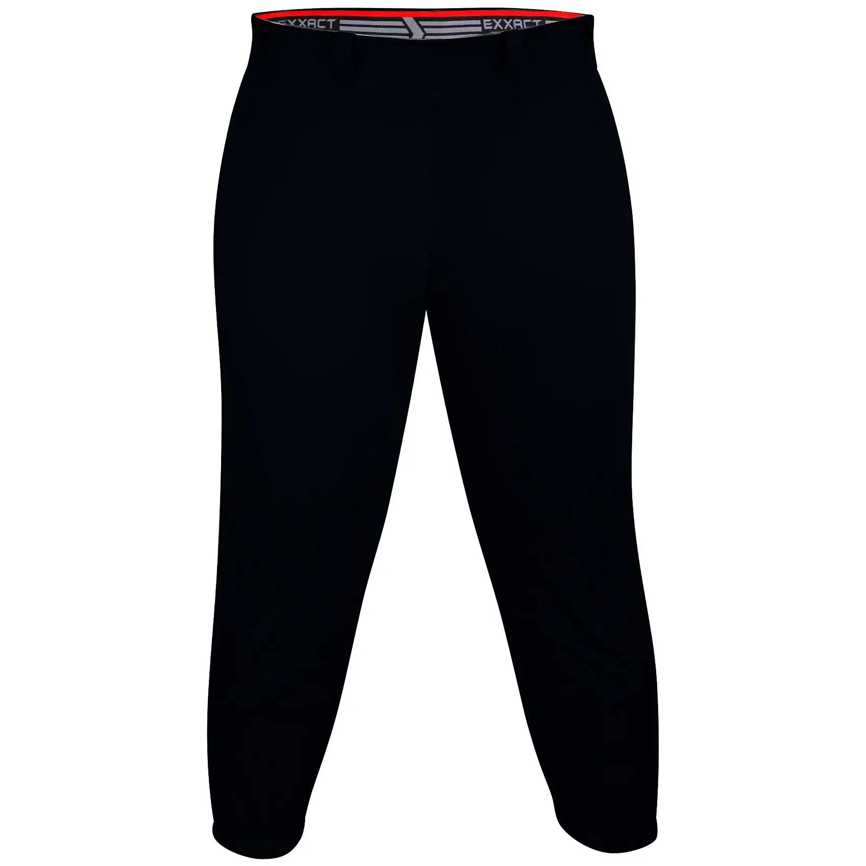 Exxact Sports Women's Low-Rise Fastpitch Knicker Athletic Bottoms, Breathable 4-Way Stretch Fabric, Reinforced Knees, Softball Gear, Belt Loops, Adjustable