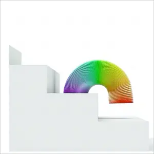 Colorful Rainbow Neon Plastic Spring Toy, Fun Fun Goodie Bag Stuffers for Birthday Classroom Prizes and Party Favors Small Toys Gifts Set