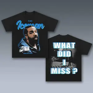 Old Soul Tees. WITHOUT "THE" – ICEMAN DRAKE "What Did I Miss" 1.0 Tshirt, Drake Iceman T-Shirt, Hip Hop Rap Graphic Tee, Y2K Streetwear Album Shirt, Unisex Pullover, Gift for Him & Her, Drake Merch