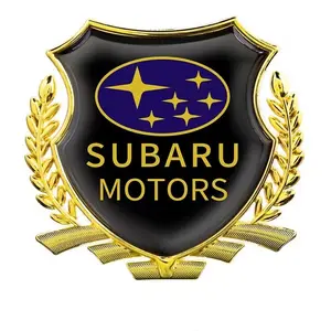 Car Metal Eagle Badge Sticker, Decorative Accessory for Subaru Models, Enhance Your Vehicle Style, Perfect Fit for Sti & More