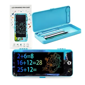 Customizable stationery box, cute electronic pencil case, stationery rack, LCD writing board, children's painting toys