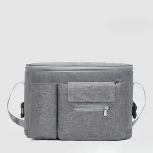 Convenient Stroller Storage Bag |   Perfect Mommy Caddy for Diapers & Baby Stuff