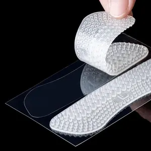 Heel Stickers Soft Silicone Cushions Heels Grips for Loose Shoes, Anti Slip Inserts Heel Pads Protectors for High Heels, Flats, and Casual Shoes etc, Stop Heel Pain and Blisters