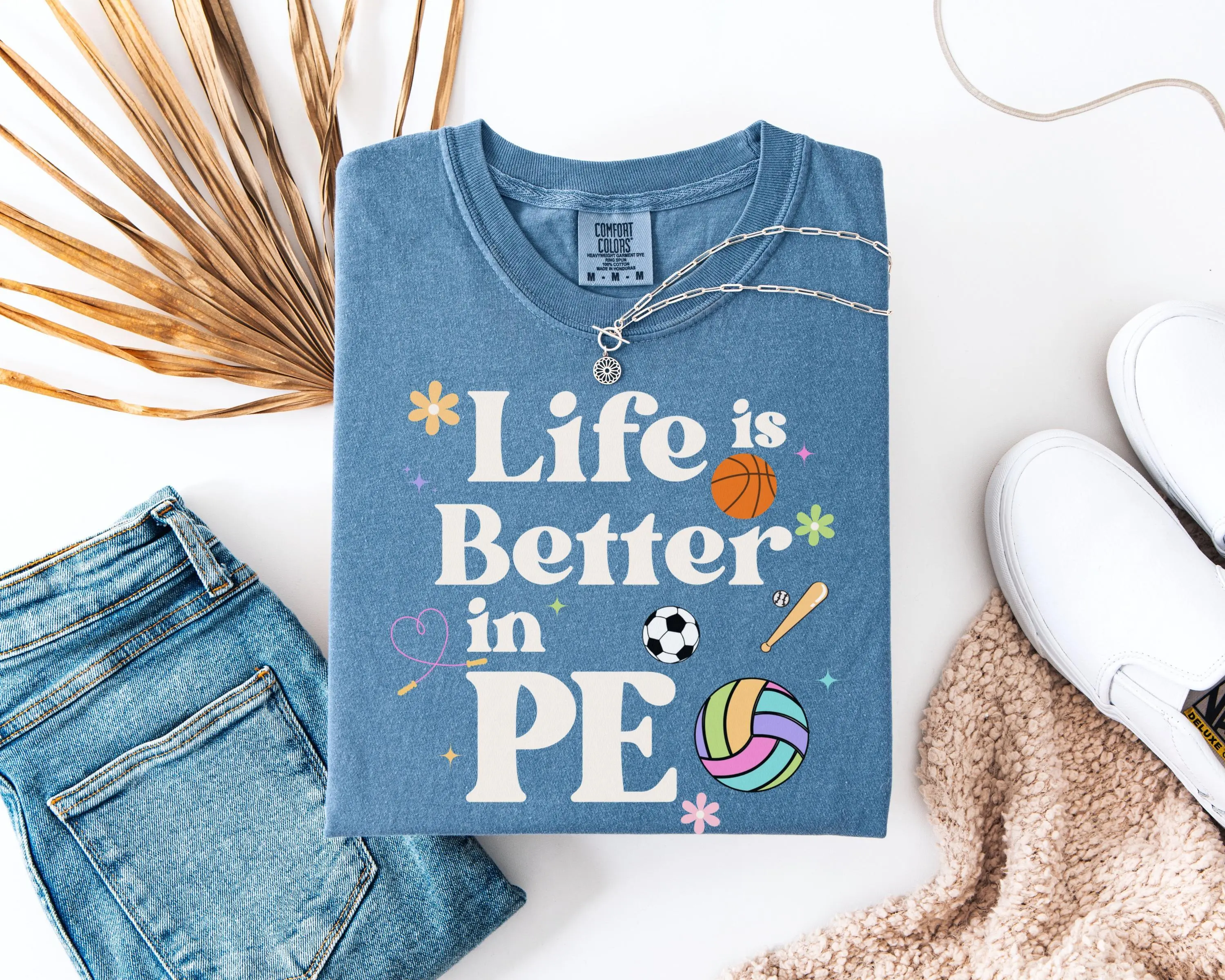 PE Teacher Shirt, PE Coach Teacher t-shirt , Physical Education Teacher Tee, Back to School Shirt PE Teacher tee Cotton Fabric