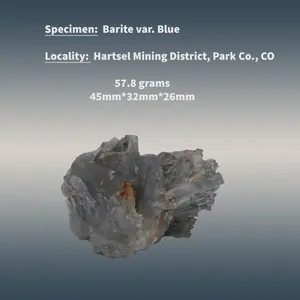 Blue Barite Cluster2