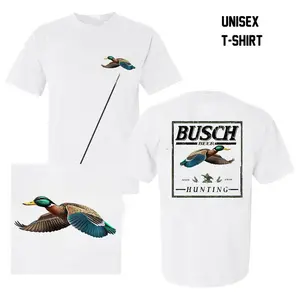 Busch Light Hunting Duck T-Shirt , For Him , For Her Menswear Top
