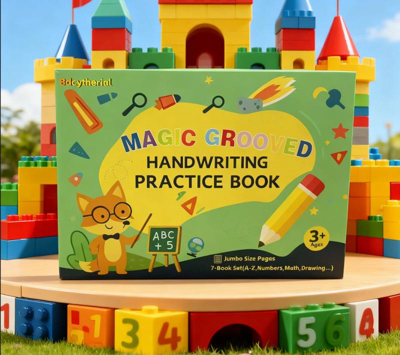 [TikTok Black Friday Special] 2026 Grooved Writing Exercise Book Set ...