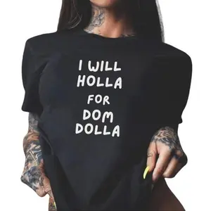 Dom Dolla T-shirts for festival and party outfits, EDC, Burning Man, Summit Tshirt Clothing Shortsleeve