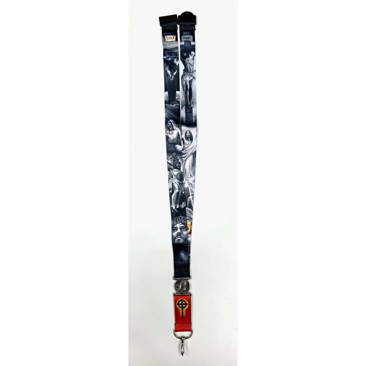 DGA Lanyard with Snap Buckle Release - 100% Polyester, 20" Long, 22" with J-Hook, Ideal for Keys and ID