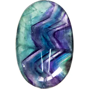 Palm Stone – Rainbow Fluorite – Clarity & Healing Crystal Spiritual Growth Emotional Stability