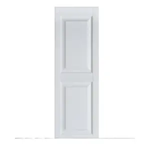 212 MAIN Premier Raised Panel Polystyrene Window Shutters IR521551049 - 15x51 in, Paintable, Fade Resistant, Exterior Decorative for Baby & Maternity Furniture Decoration