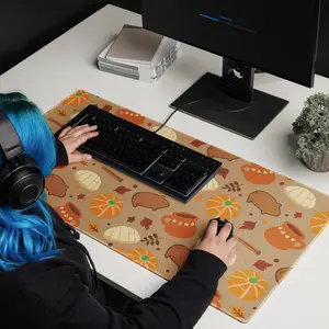Fall Pan Dulce Desk Mat