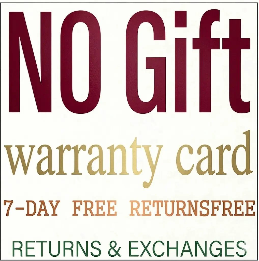 NO GIFT !!! WARRANTY CARD ， NO GIFT !!! WARRANTY CARD  ， NO GIFT !!! WARRANTY CARD