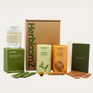 SUPERBA DOUBLE SET – Morning Matcha & Afternoon Coffee Ritual Kit with Wellness Cup - HerbloomZ
