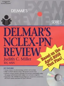 USED-Delmar’s NCLEX-PN Review by Judith C. Miller (Paperback)