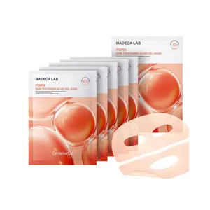 [Centellian24] PDRN Skin Tightening Glow Gel Mask (5ea) - Firming & Hydrating Face Mask for Radiant Skin, Visibly reduces fine lines, Provides cooling effect, Korean Skin Care. PDRN, TECA, Niacinamide