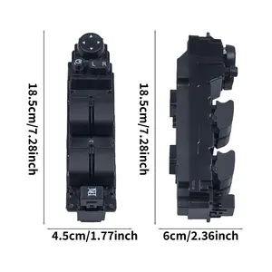 Mazda Gs1e-66-350 Window Switch Assembly, Compatible with Mazda6 & Atenza Models, Replacement Parts for Electric Windows