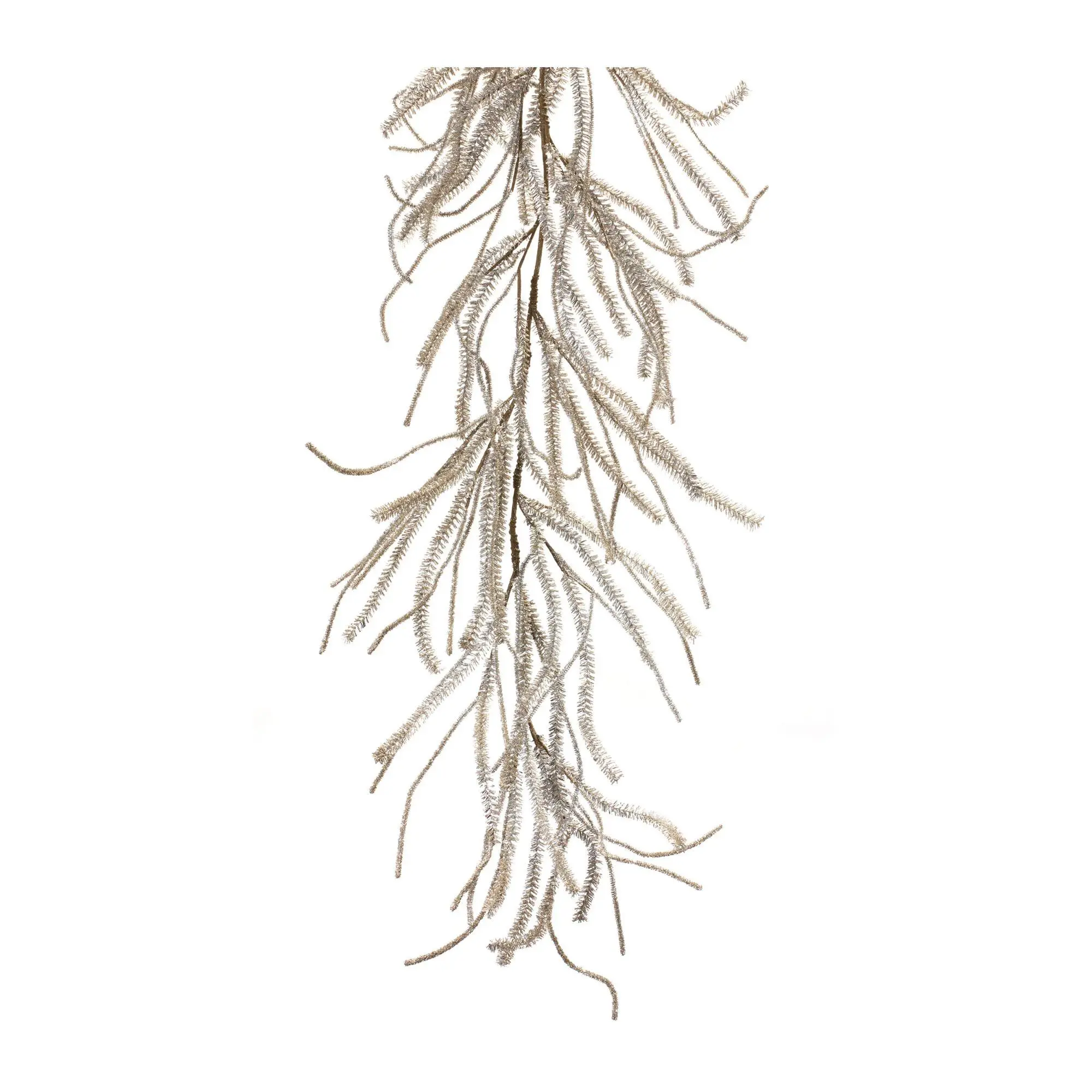 Melrose Glittered Pine Garland (Set of 2) Melrose Glittered Pine Garland (Set of 2)