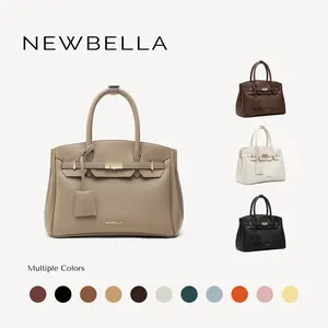 NEWBELLA Miranda S Size Top Handle Tote Bag- Minimalist PU Leather Everyday Bags NEWBELLA Miranda S Size Top Handle Tote Bag- Minimalist PU Leather Everyday Bags