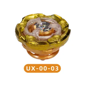 UX Series UX-00-03 Supernova Thor Balanced Gyro High-Speed Rotation + Stable Output, Thor Armored Blade, Gold Color Scheme, Supernova + Thor Theme Design 4.8cm (1.88in) Children's Gift Collectible Toy Round
