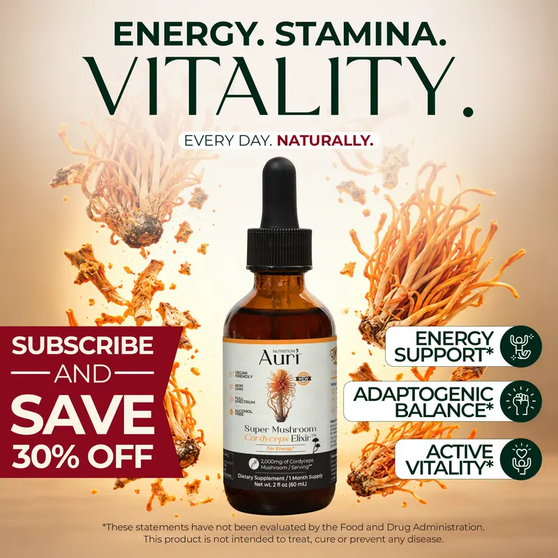 Super Mushroom Cordyceps Elixir™