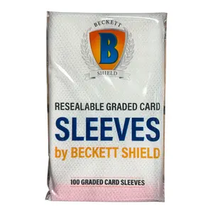 Beckett Shield Graded Card Bags 100 ct pack