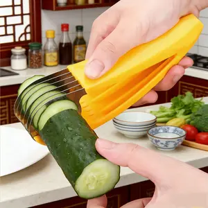1pc Banana and Ham Slicer - Easy to Use, Suitable for BBQ and Outdoor Cooking, Kitchen Gadget, Outdoor Kitchen Utensil, Essential Tool for Camping and Dinner