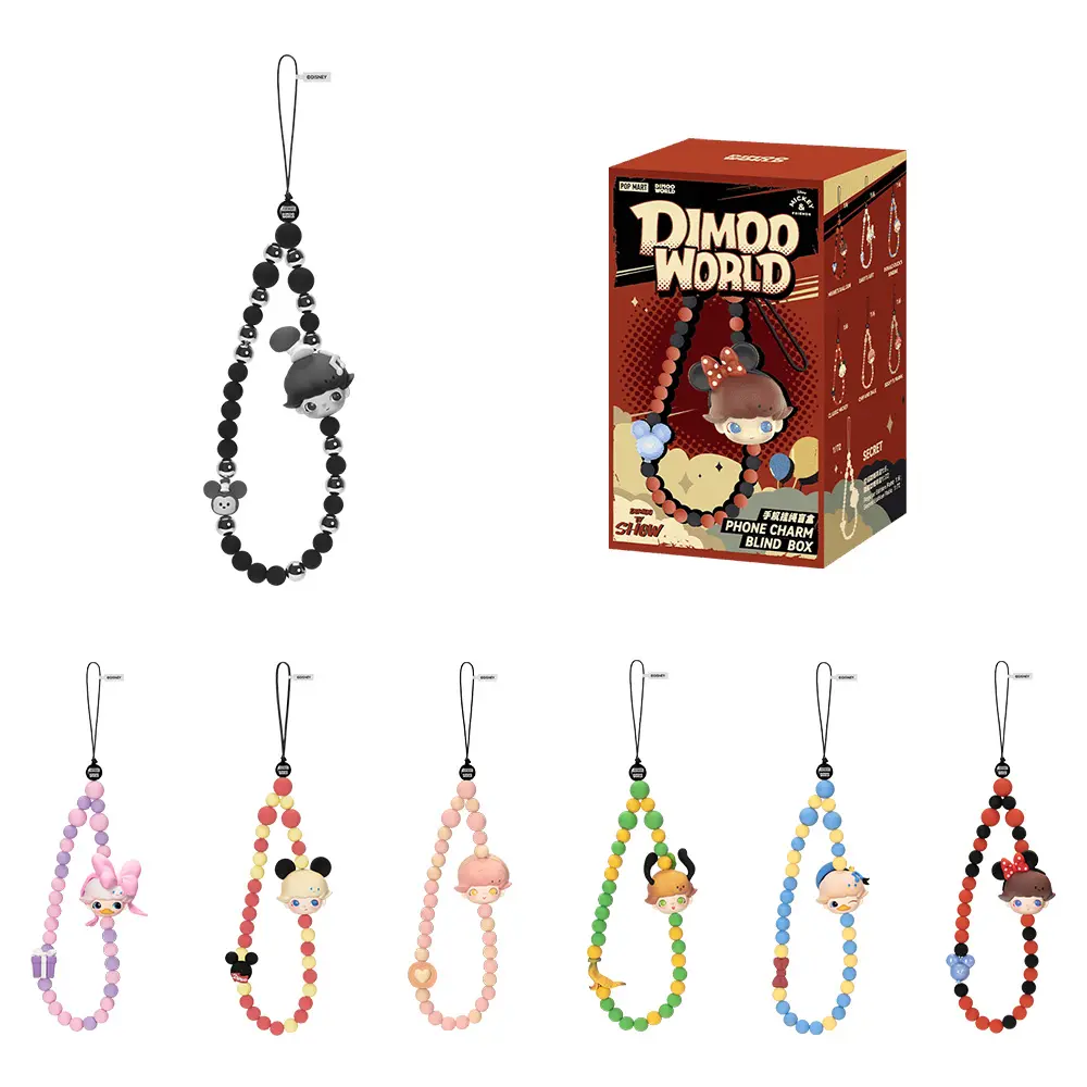 DIMOO WORLD × DISNEY Series-Mobile Phone Lanyard Blind Box,Surprise Gift DIMOO WORLD × DISNEY Series-Mobile Phone Lanyard Blind Box,Surprise Gift