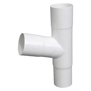 Plastmo 5005412 Classic 8 x 12 in. White Vinyl Downspout Adapter