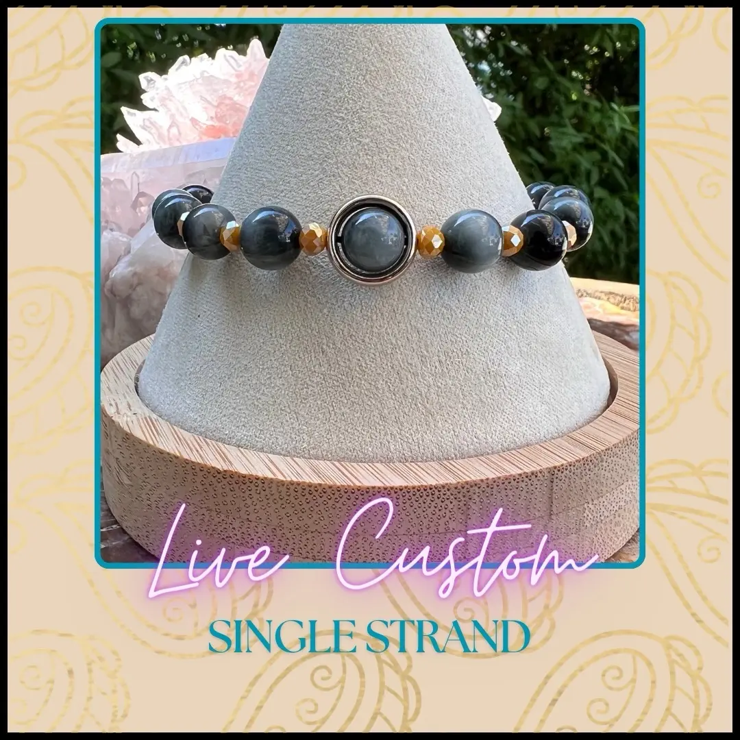Live Custom Single Strand Bracelet