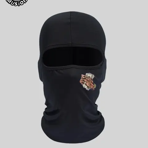Fashionable Print Balaclava, Breathable Face Mask, Uv Protection Full Face Mask, Outdoor Sports Face Cover for Cycling & Hiking, Motorcycle Mask, Protective Gear, Breathable Face Covering
