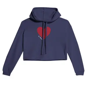 Le Femme Cropped Hoodie