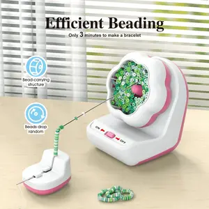 Bead Spinner Automatic Bracelet Beading Machine Jewelry Making Device Electric