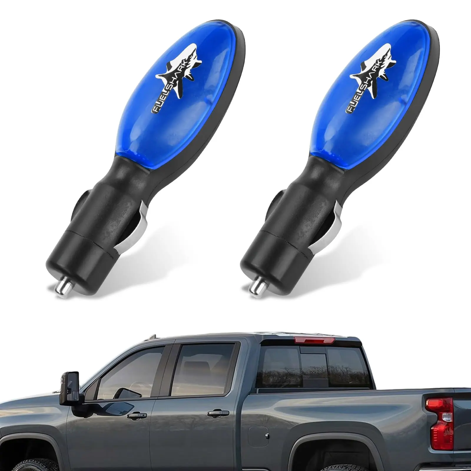2 Pcs Gas Saver, Fuel Sync Gas Saver Drive Farther, Fuel Sync Automotive Spill Saver for Filling Gasoline Lubricants Water Diesel, Plug and Play Automotive Spill for Truck, Car，SUV，MPV