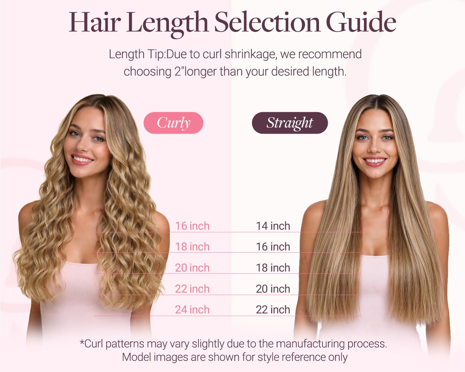 GOO GOO Hair Extensions Elf Curl Clip in Human Hair Extensions, 7pcs/9pcs 18-24inch curly hair，Elf Curl Clip in Human Hair Double Weft Natural Curl Hair Full Head for Women summer hairstyles #sohochic