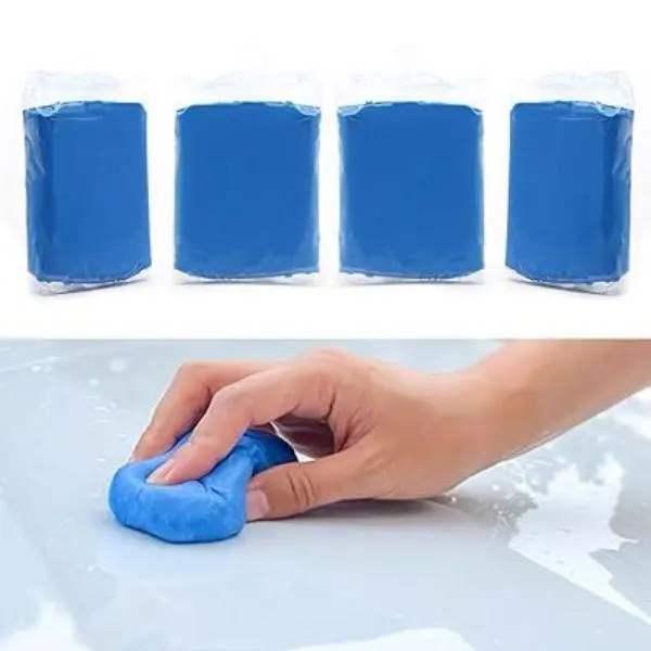 4PCS Car Detailing Clay Bar – No-Scratch Auto Paint Cleaner for Cars, RVs, Boats