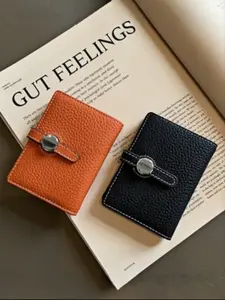 Elegant Women's Card Wallet, Compact High-End Thin Design, Large Capacity Multi-Slot Leather Card Holder, Stylish and Practical, Cardholder