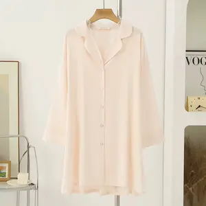 Cooling & Breathable Sleep Dress for Women – Soft, Lightweight Comfy Nightgown