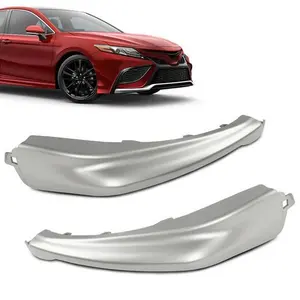 Front Bumper Side Trim Molding Silver Fit For 2021-2023 Toyota Camry SE XSE