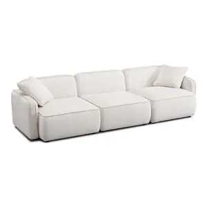 Travie 112" Performance Corduroy Velvet Modular Sofa Travie 112" Performance Corduroy Velvet Modular Sofa