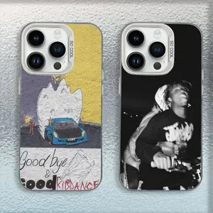 Rapper 999 J-Juice W-WRLD Phone Case For iPhone 16,15,14,13,12,11,Mini,Pro,MAX White Matte Shockproof Cover