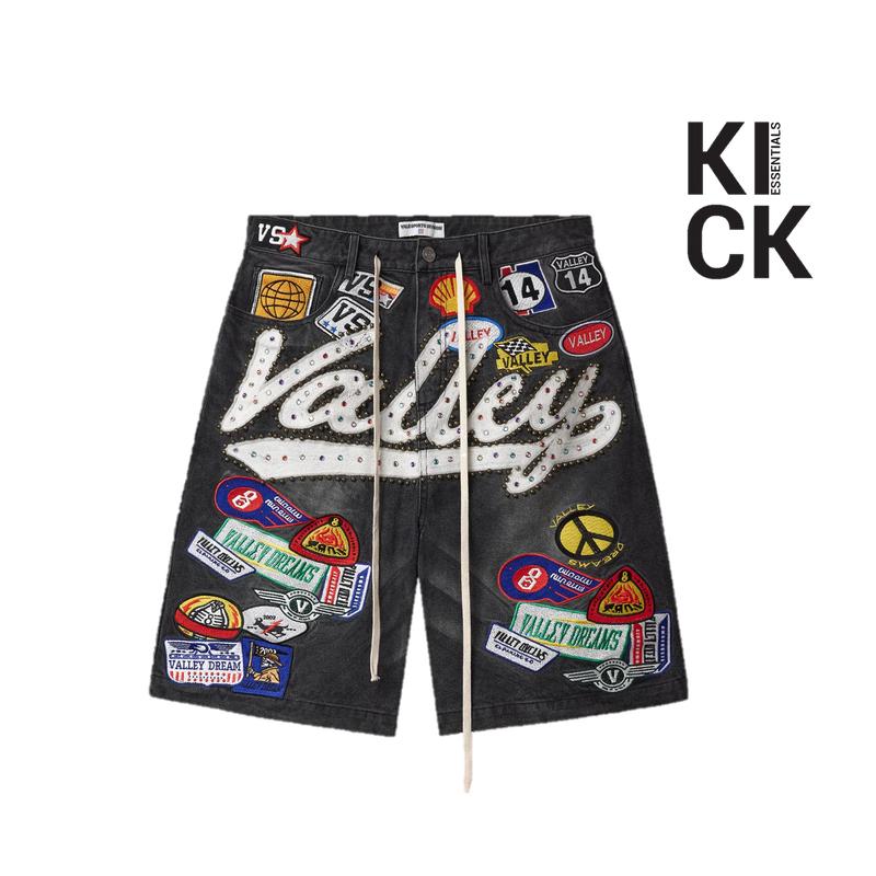 VALE FOREVER SHORT 'JORT 1980S BLACK'