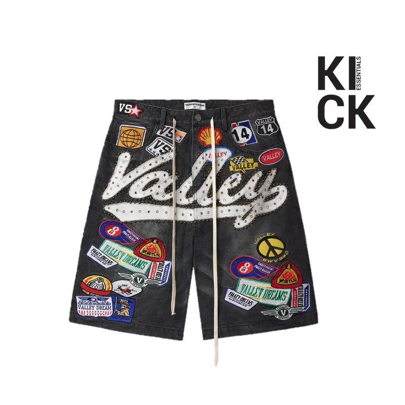 VALE FOREVER SHORT 'JORT 1980S BLACK'