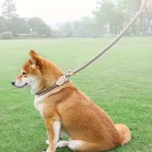 1.8m Standard Dog Leash, 16mm Diameter, Training Rope for Golden Retriever, Shiba Inu, Corgi, Anti-Explosion Design, Durable Pet Gear