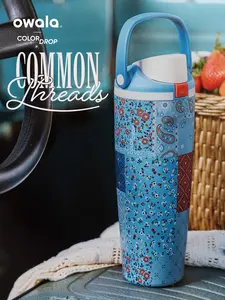 New Owala Color Drop Common Threads 30oz FreeSip Sway Tumbler, Independence Day Limited Edition, America 250th Aniversary Water Bottle, Gift For Her