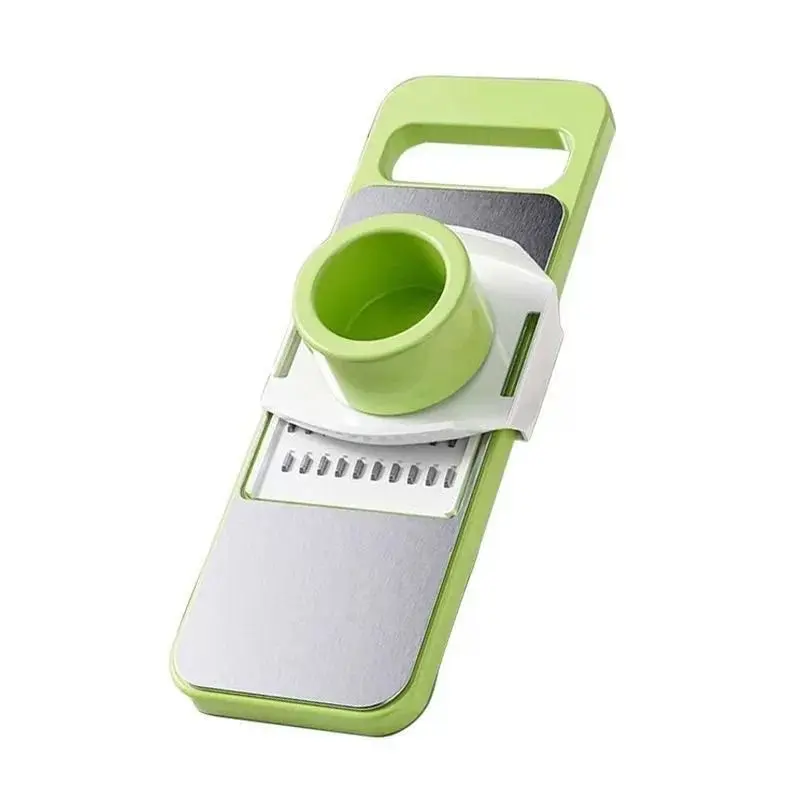 Premium Vegetable Grater Slicer for Home Use Stainless Steel Potato Carrot Shredder with Ergonomic Handle No Hand Cut Protection