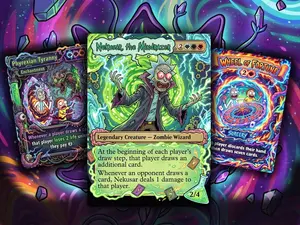 Nekusar, the Mindrazer Ri.ck and Mor.ty Commander Proxy Deck